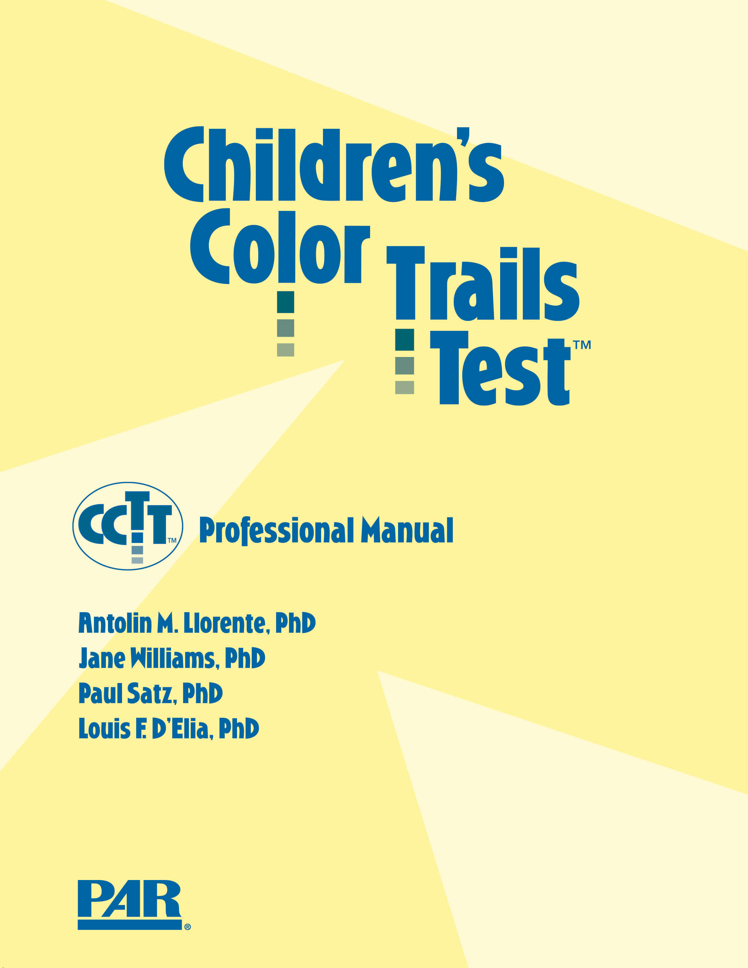 Children's Color Trails Test™ - 