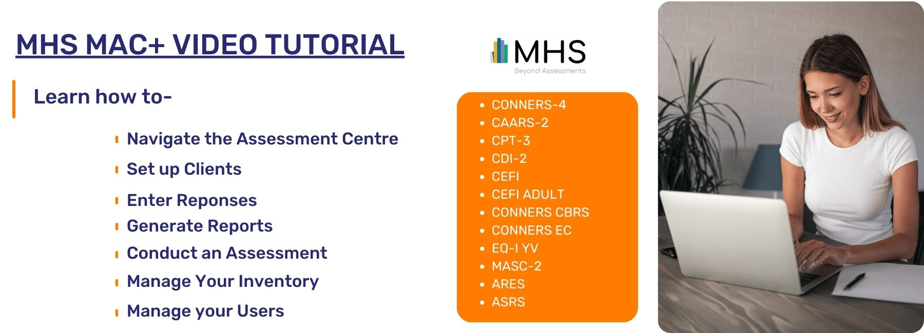 Onboarding Video Tutorial for MHS Assessment Centre+ Platform (MAC+ Platform)